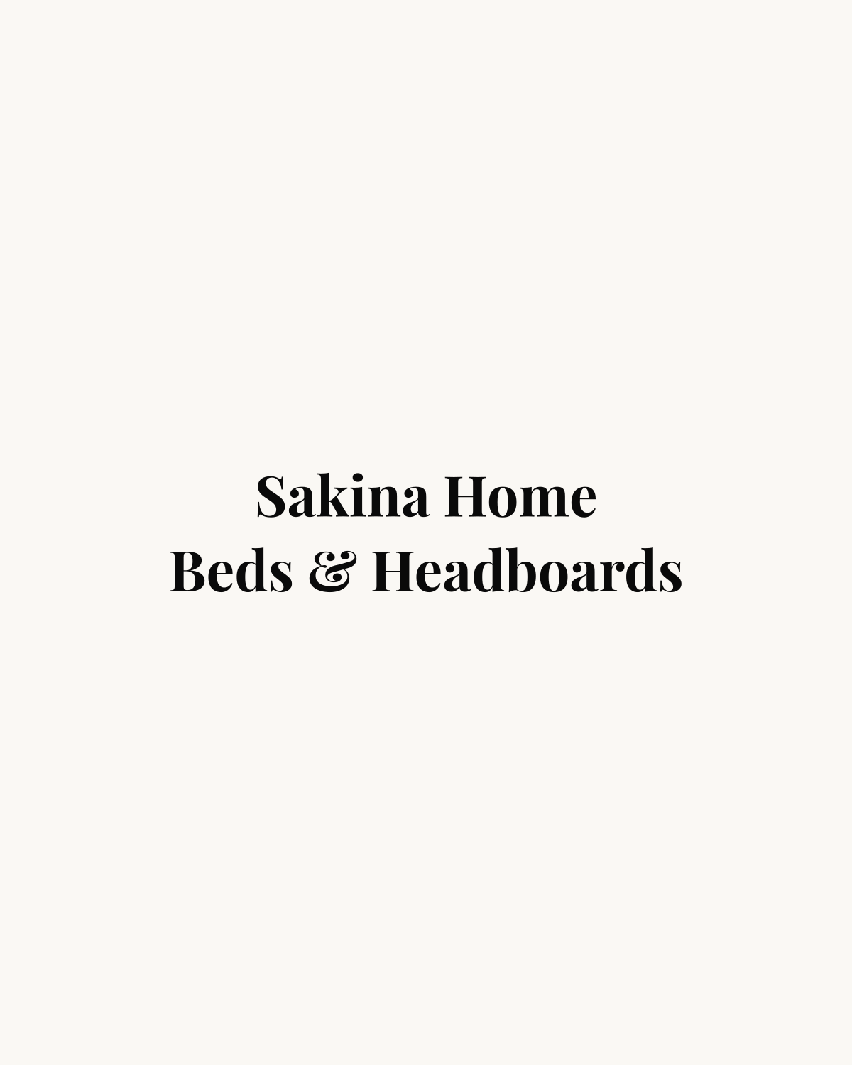 Beds & Headboards
