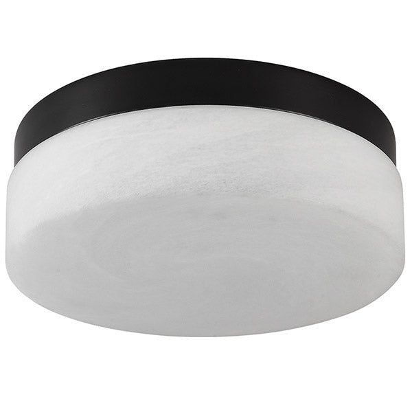 Luxury Gold LED Flush Mount Ceiling Light, 12 in. Slim Low-Profile Fixture