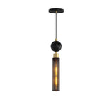 Modern Black Wrought Iron Pendant Light, Adjustable Kitchen Island Fixture