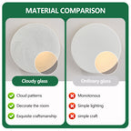 Gold Slim LED Flush Mount Ceiling Light, 12 in. Low-Profile Fixture