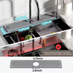 Diatomaceous Earth Sink Tray Stone Home Sink Caddy Kitchen Instant Dry