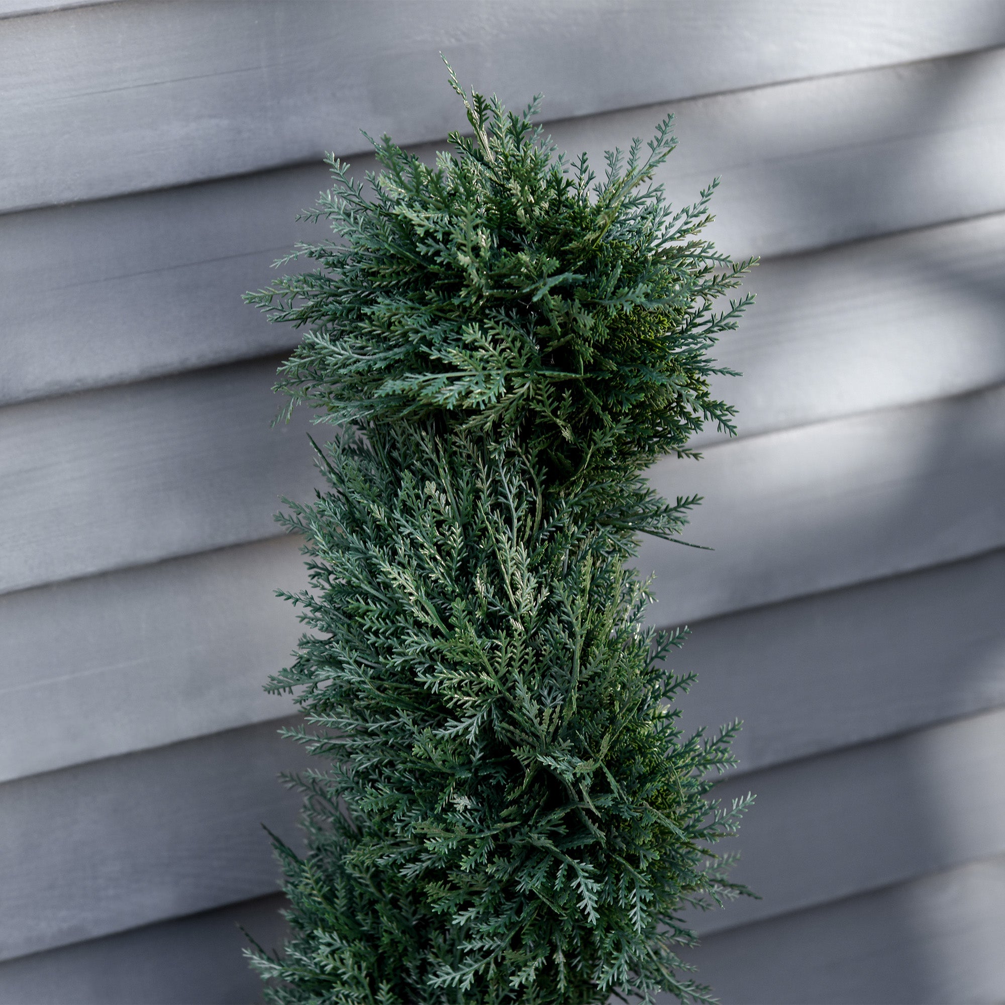 3FT Topiary Artificial Faux Cedar Tree Spiral Fake Plant