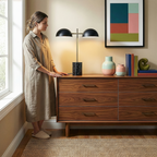 Black Table Lamp With On Off Switch