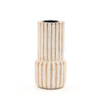 Decorative Wooden Centerpiece Candle Holder- 4x12 -Elegant Candle Stan
