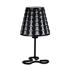 16 Traci Black Geometric Metal Table Lamp