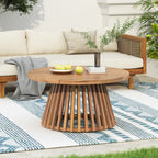Acacia Wood Outdoor Coffee Table