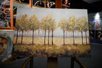 Framed Wall Art Decor Canvas Print Autumn Embellishments Plant Forest