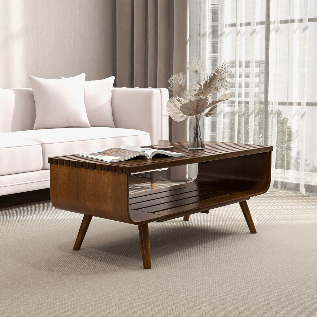 Alice Walnut Coffee Table