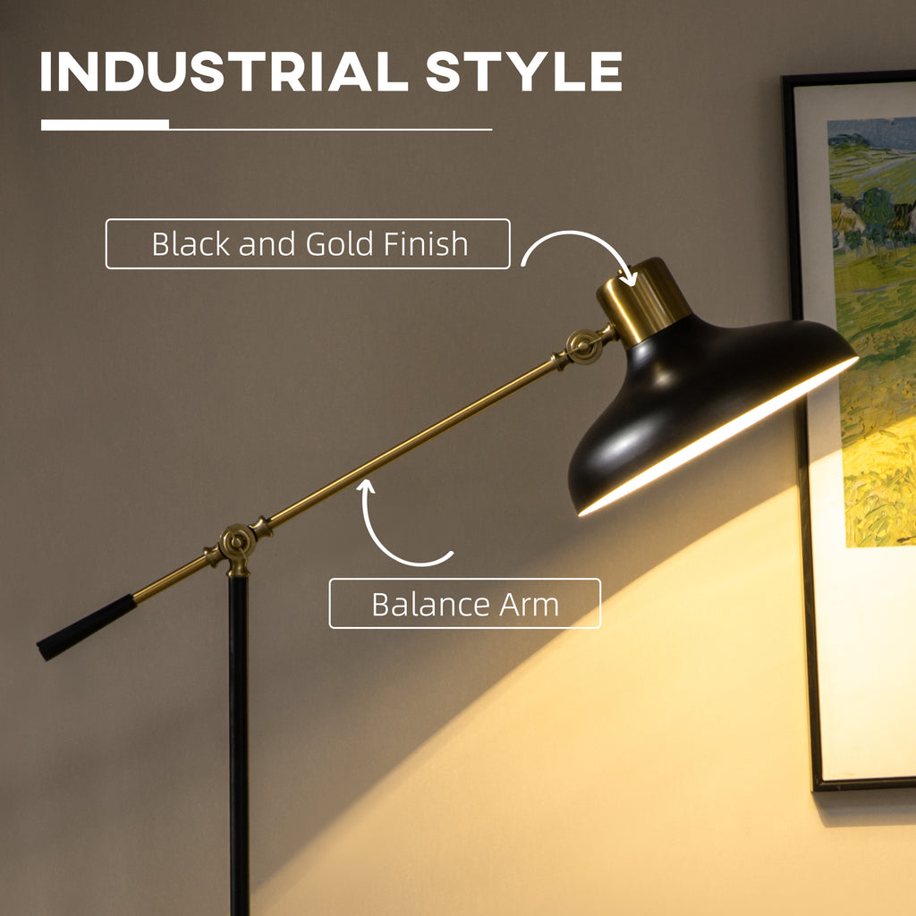 Adjustable 3-Light Tree Floor Lamp, Standing Reading Lamp