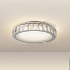 K9 Crystal LED Flush Mount Ceiling Light, 3 Color Temperatures