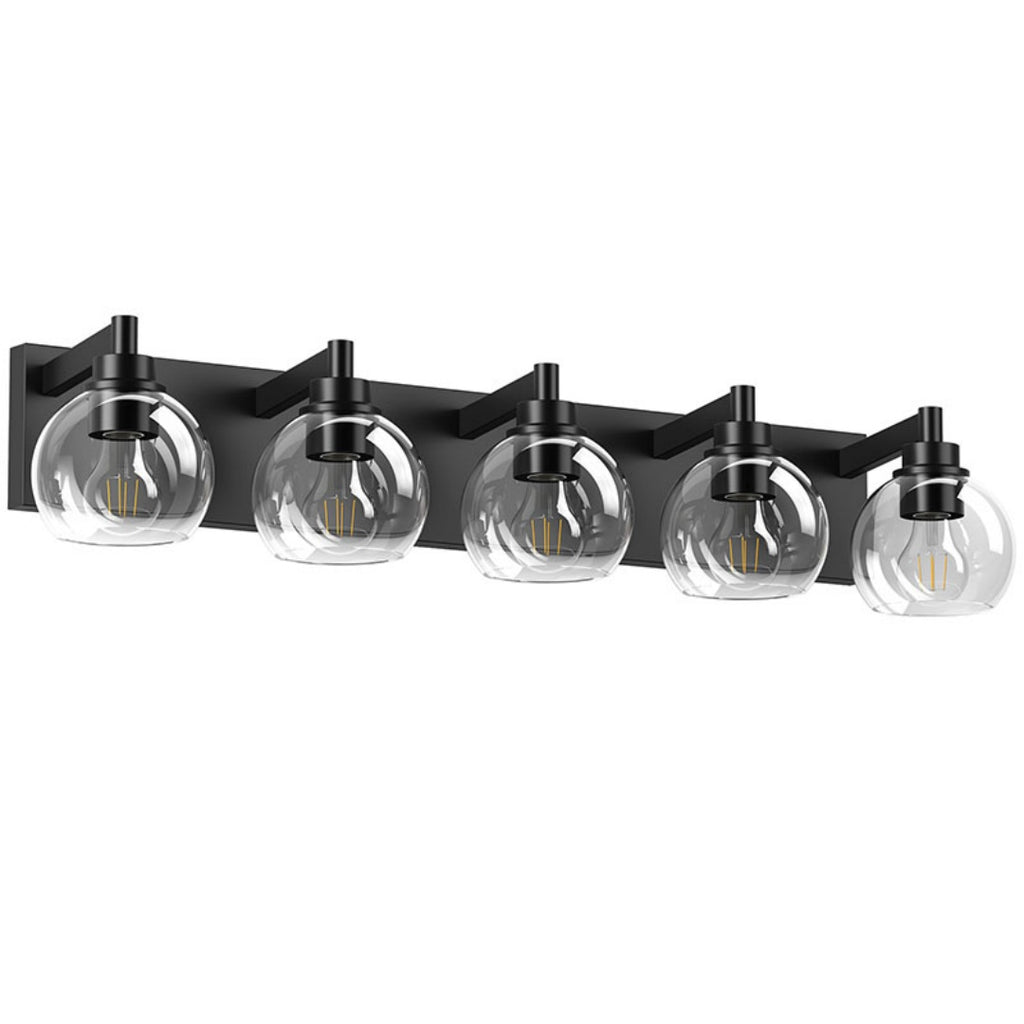 Bathroom Light Fixtures Over Mirror 5-Lights Bathroom Vanity Light Wit