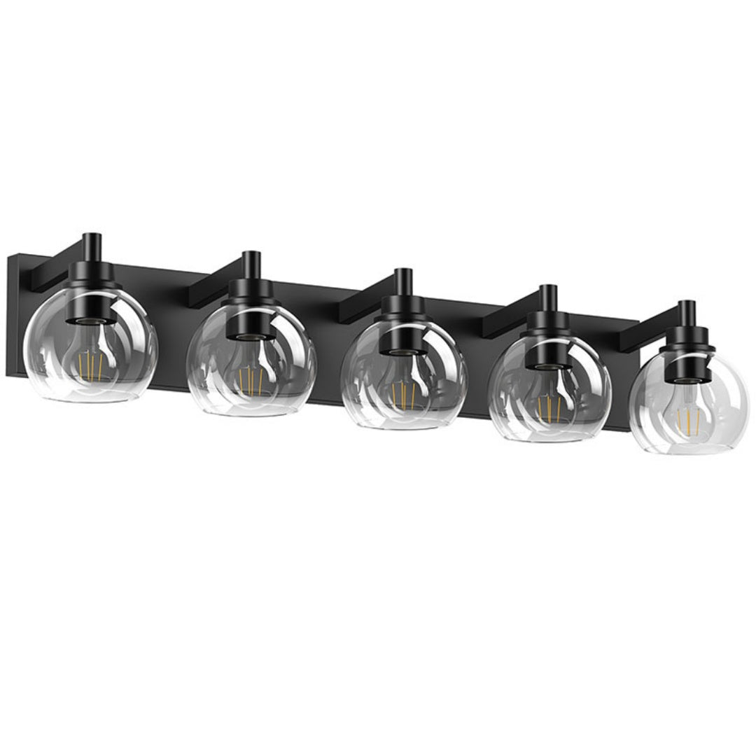 Bathroom Light Fixtures Over Mirror 5-Lights Bathroom Vanity Light Wit