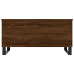 Oak-Look Coffee Table, 35 in