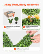 Artificial Topiary Bunny-Shape Boxwood Ball