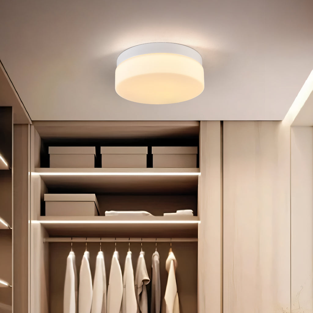 Round LED Flush Mount Ceiling Light, 3 Color Modes, Energy-Saving 24W