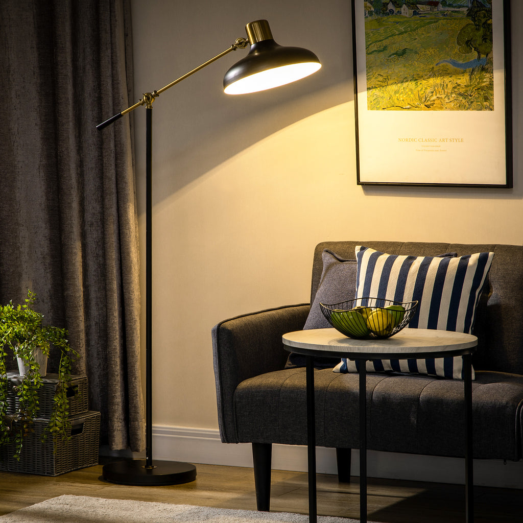 Adjustable 3-Light Tree Floor Lamp, Standing Reading Lamp