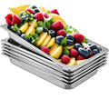 6 Pack Steam Table Pans 20.9 X 12.8 X 2.6 Inch Deep Steam Table Pan Fu