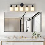 31 Modern 5-Light Vanity Bathroom Mirror Light