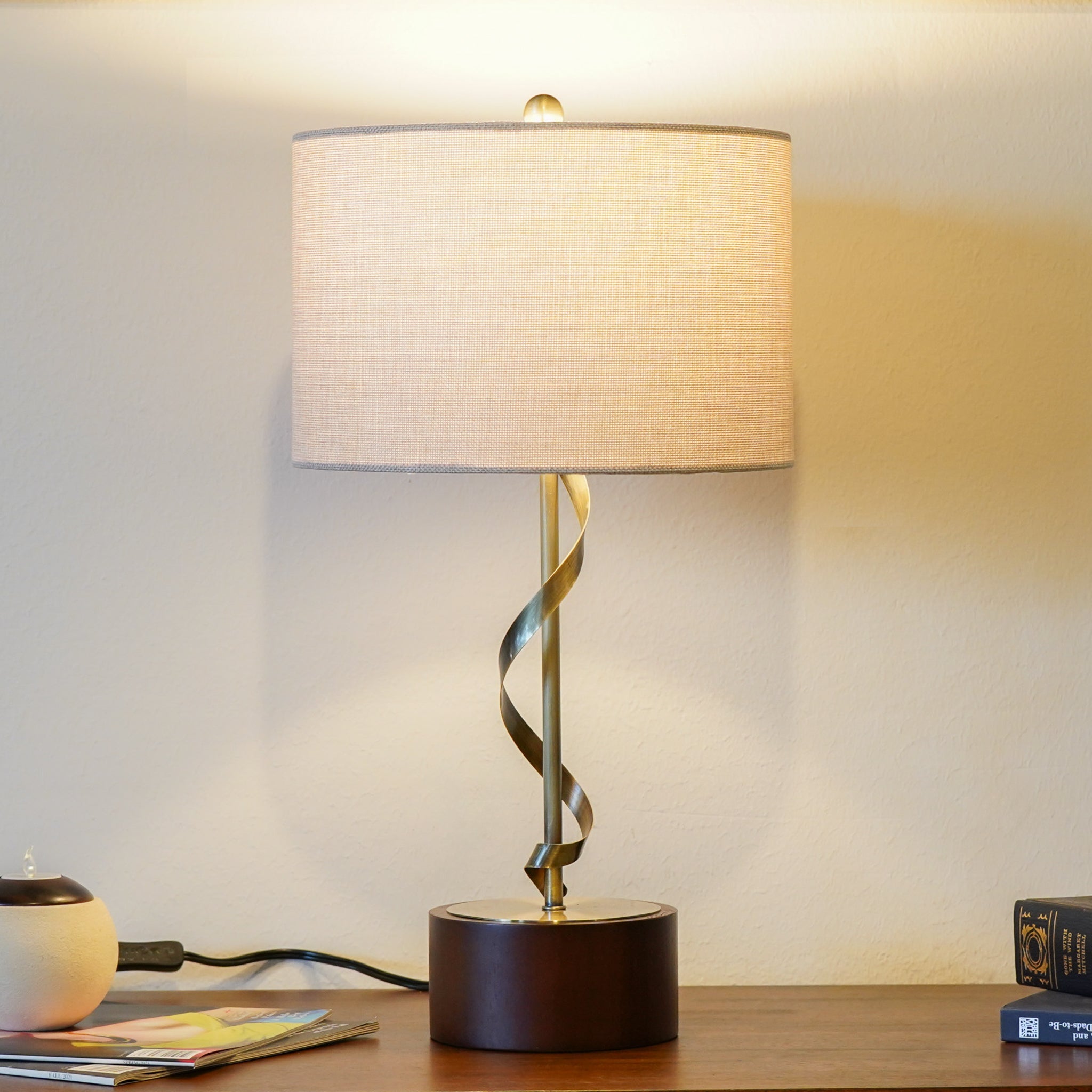 Bedside Bedroom Nightstand Desk Lamp Bedroom Study Lamps Solid Wood Cr