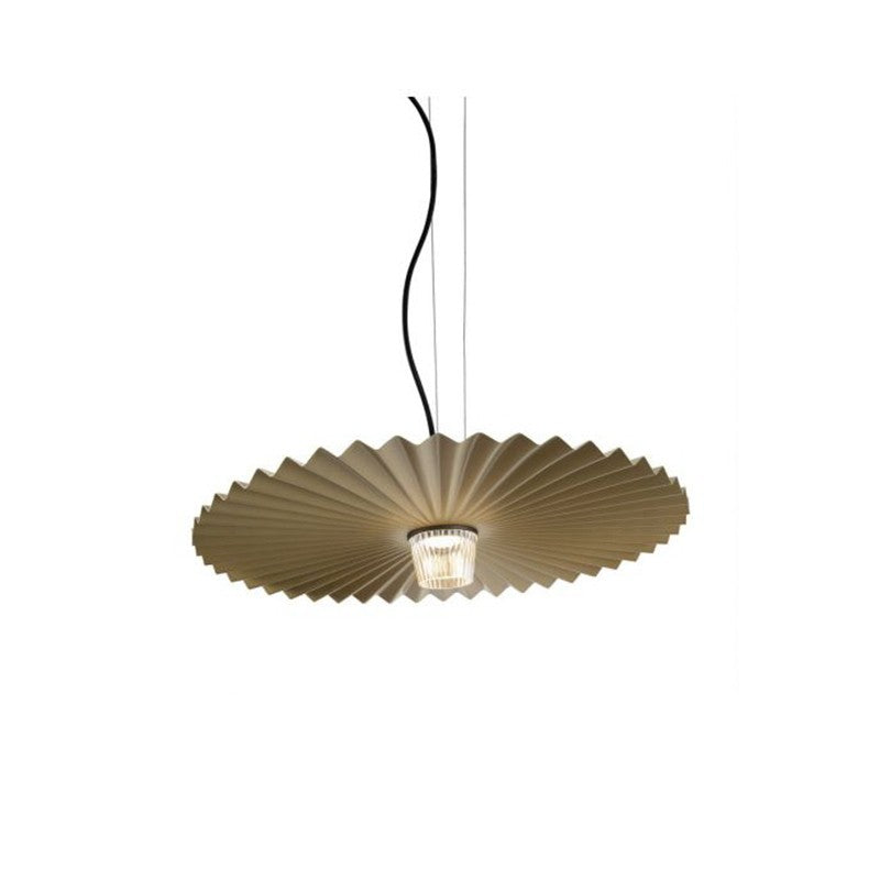 Modern Iron Pendant Light, LED, 14, 16, or 20 in