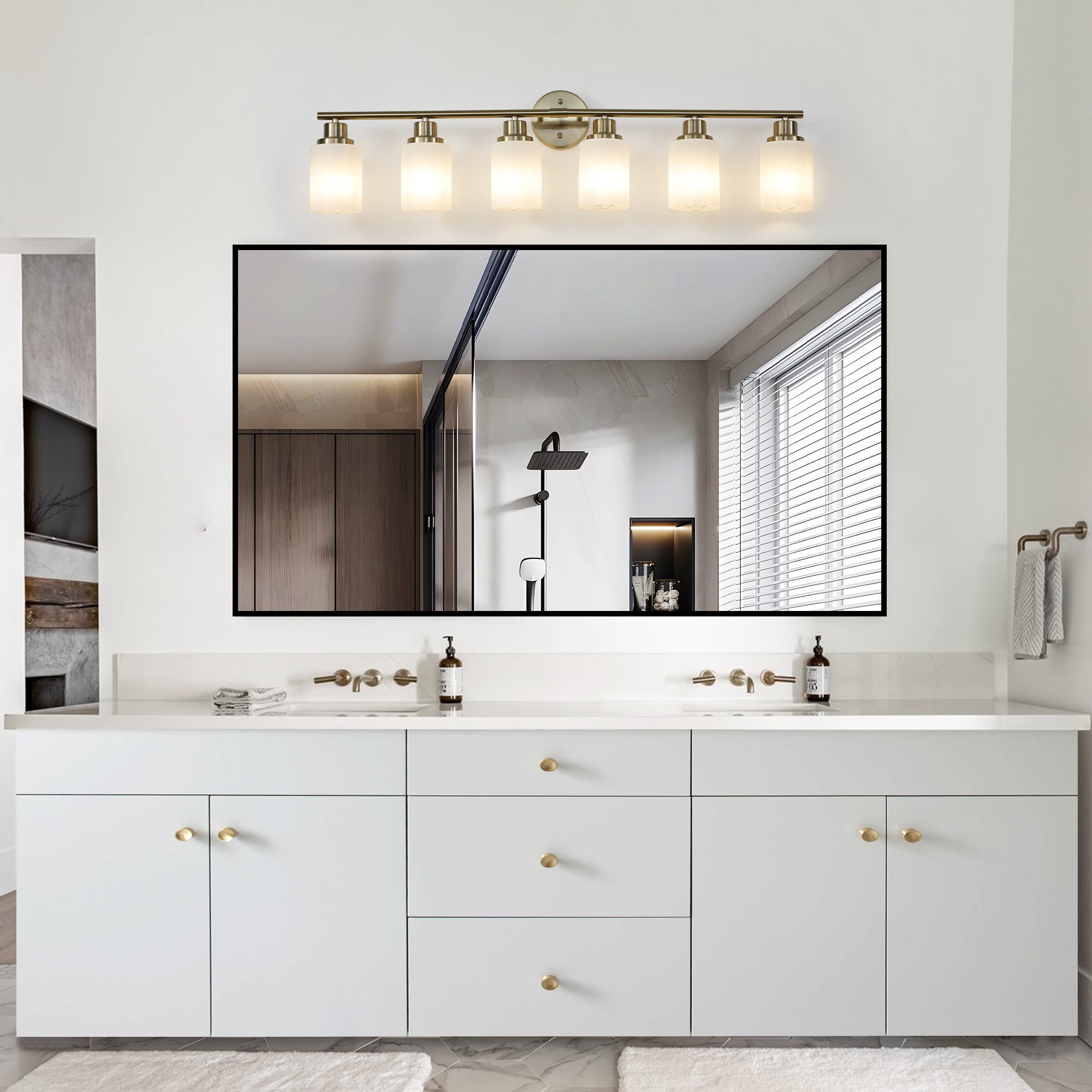 39 Modern 6-Light Vanity Wall Sconce