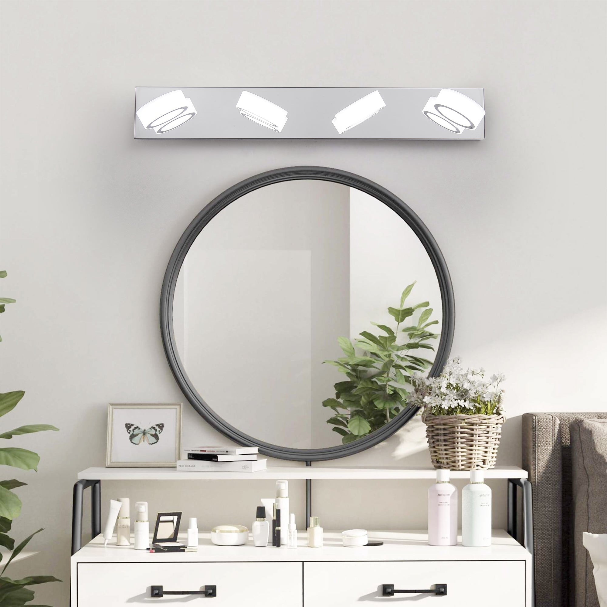 29 Modern 4-Light LED Vanity Light