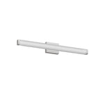 Bathroom Vanity Light Brushed Nickel Square LED 33inch 18W 6000K Cool