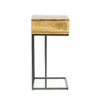 Modern C-Shaped Side Table | 2-Layer Structure