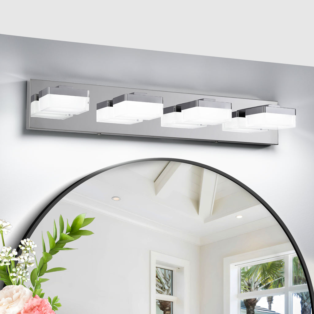 Modern Chrome LED Vanity Light