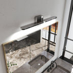Modern Bathroom Light Fixtures Dimmable LED Vanity Lights Chrome Lamps