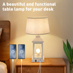 20.5 Set Of 2 Vintage Table Lamps For Living Room