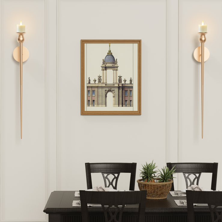 Holder Sconce With Battery Operated Candles Retro Chic Wall Sconces Ca