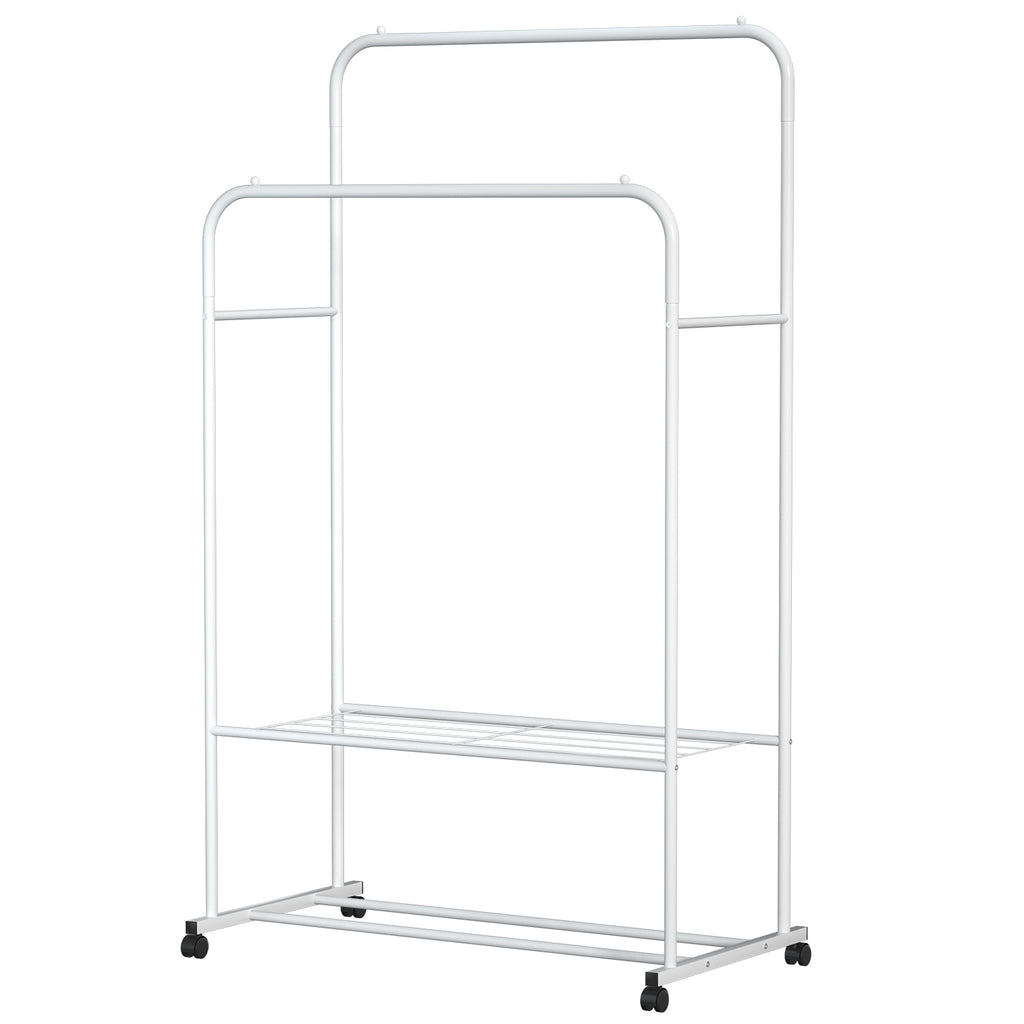 1Pc Garment Hanging Rack Clothing Hanging Rail Pillow Shoe Display Org