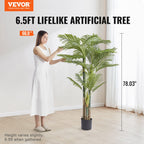 Artificial Gold Cane Palm Tree
