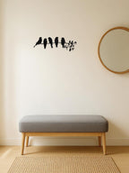 1PC Metal Bird Wall Art