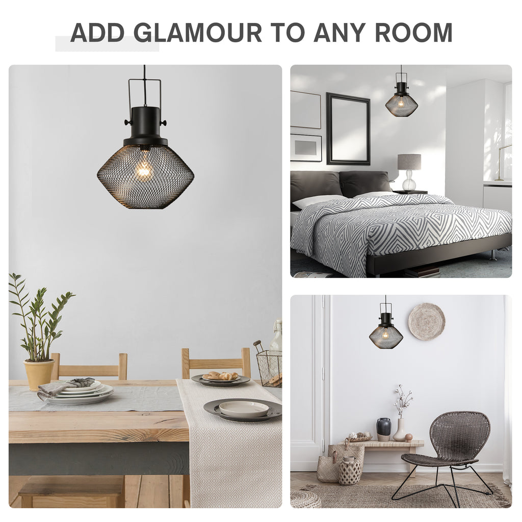 Industrial Pendant Light Fixtures with Adjustable Hanging Chain