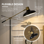 Adjustable 3-Light Tree Floor Lamp, Standing Reading Lamp