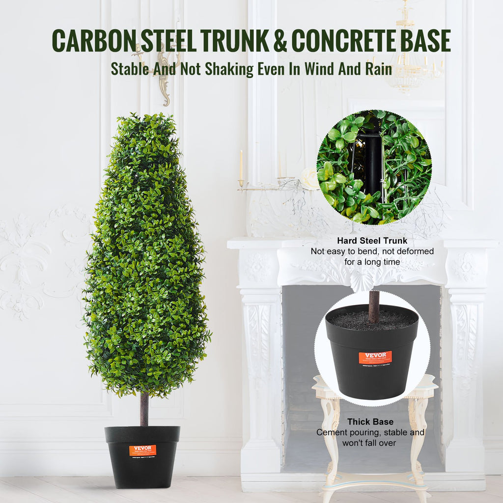 Artificial Boxwood Topiary Tree