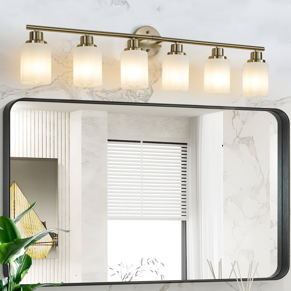 39 Modern 6-Light Vanity Wall Sconce