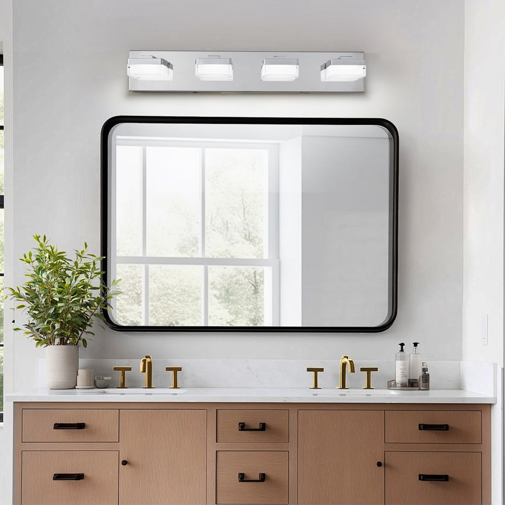 Modern Chrome LED Vanity Light