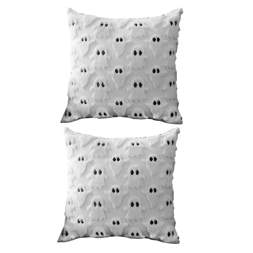 Ghost Pillow Case Comfort Decorative Soft Plush Throw Pillow Cover For