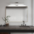 Modern Bathroom Light Fixtures Dimmable LED Vanity Lights Chrome Lamps