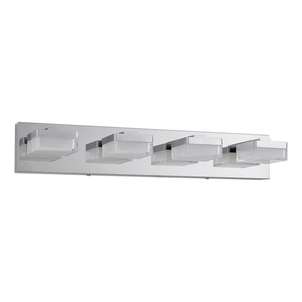 Modern Chrome LED Vanity Light