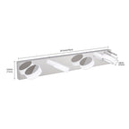 29 Modern 4-Light LED Vanity Light