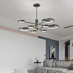 Modern Molecular Glass LED Ceiling Light, 4, 6 or 8 Lights