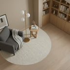 Modern Brushed Gold Floor Lamp, Opal Glass Shade, Round Metal Base