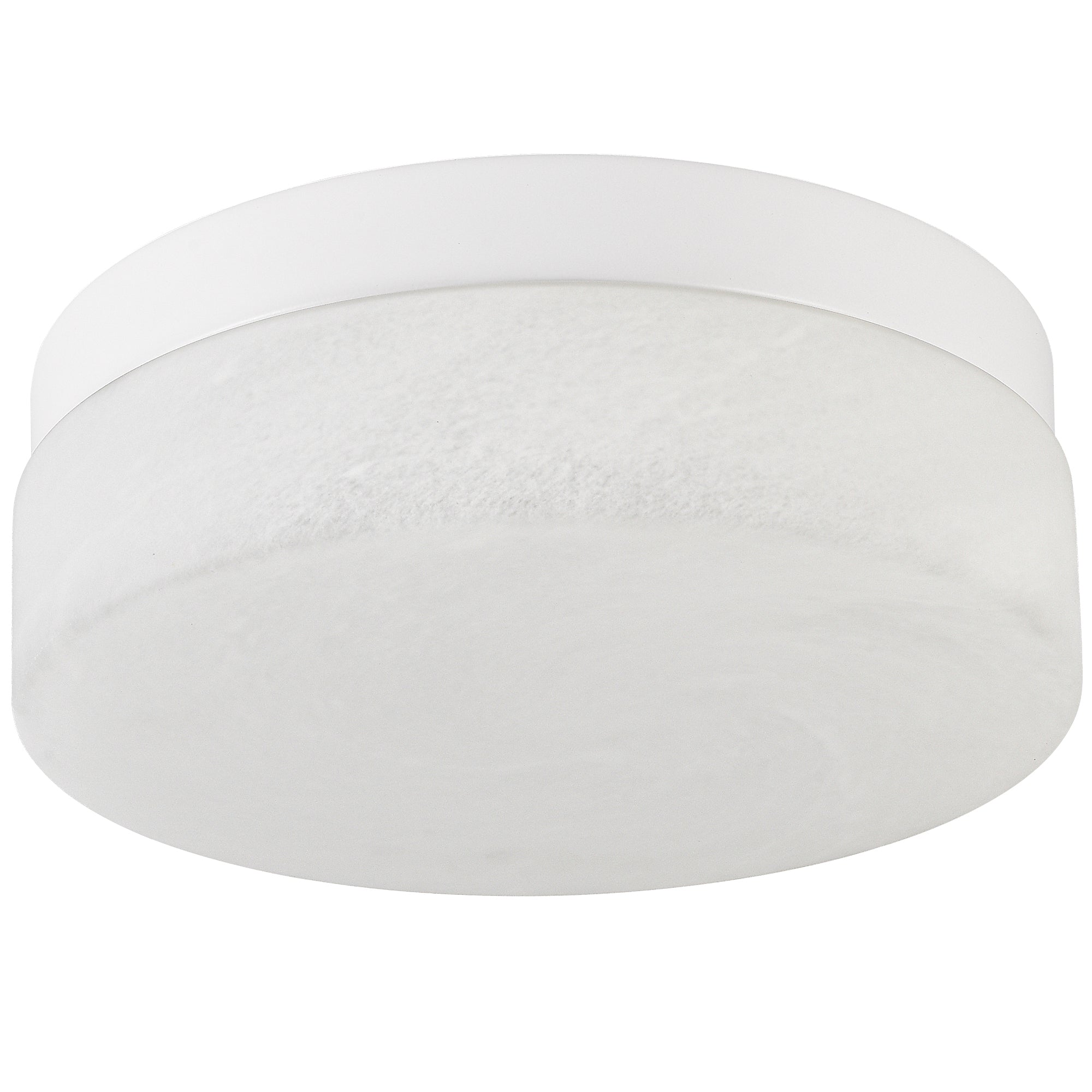 Gold Slim LED Flush Mount Ceiling Light, 12 in. Low-Profile Fixture