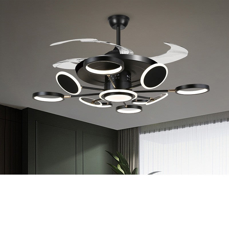 Nordic Ceiling Fan with Tri-Color LED Light & Remote, 42 or 48 in.