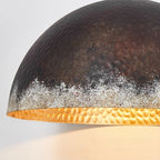 Retro Industrial Metal Pendant Light, 12 in or 16 in Diameter