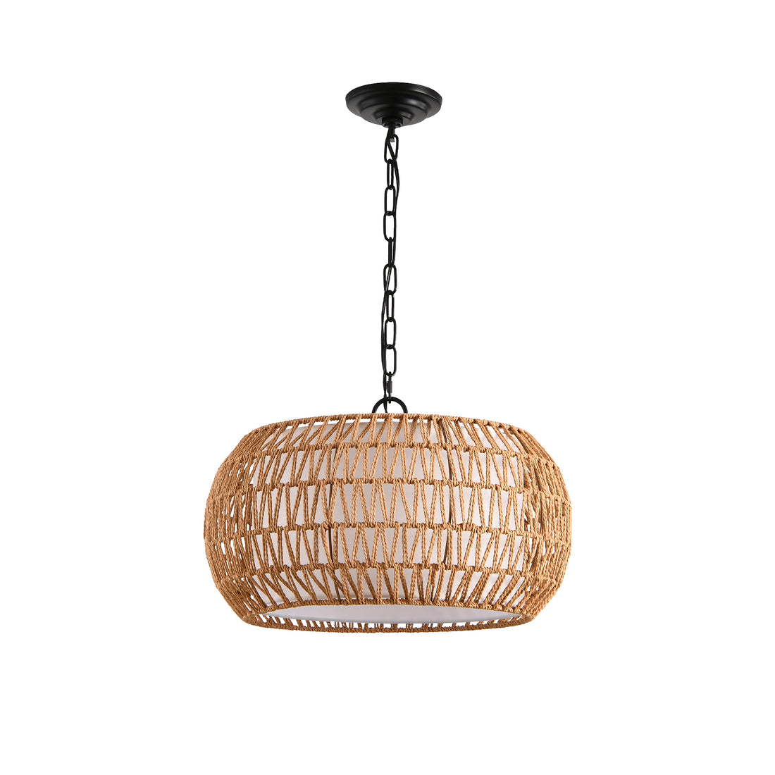 18inch Farmhouse Pendant Light With Adjustable Height